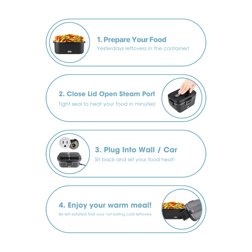 Work Warm™ Heated Lunch Box